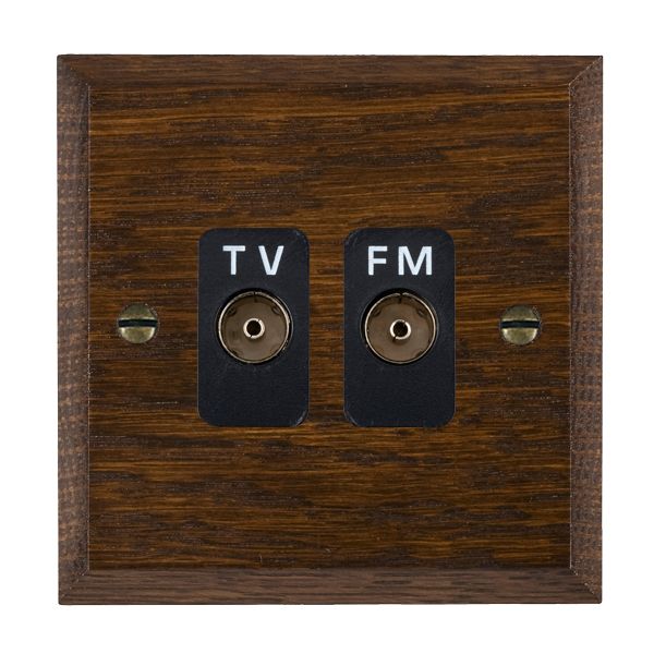 Wood Cha D/O Isol TVFM Diplex 1in/2o BL
