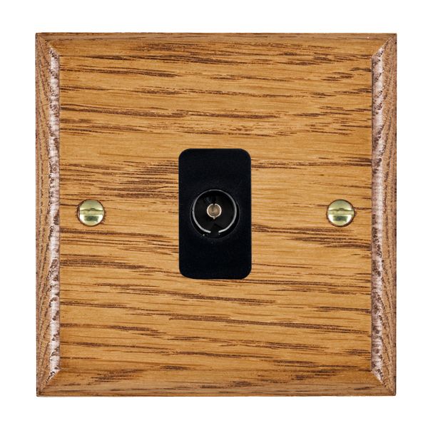 Wood Ovo M/O 1g Isolated TV 1in/1out BL