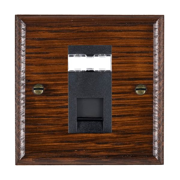Wood Ovo A/M 1g RJ12 Unshielded BL