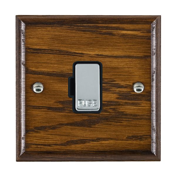 Wood Ovo D/O 1g 13A Fuse Only BC/BL