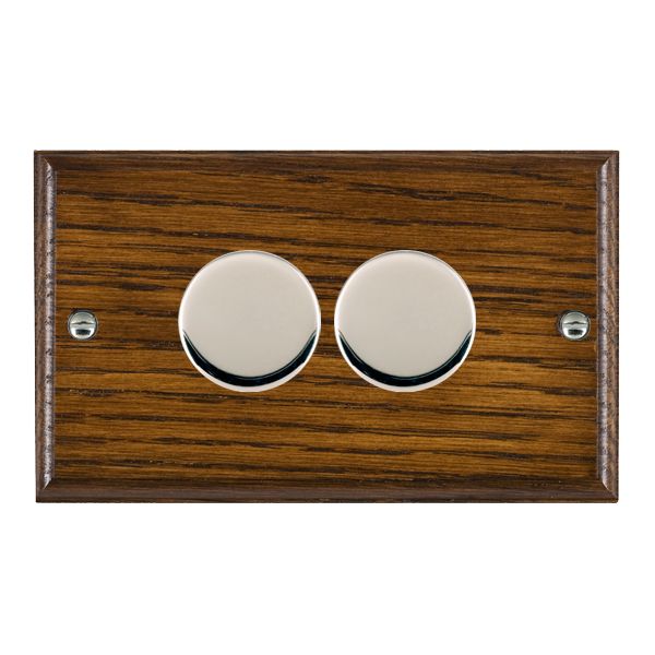 Wood Ovo D/O 2g LEDITB100 2 way Dim BC