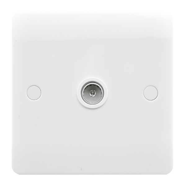 Verve White 1g Non-Isol TV 1in/1out WH