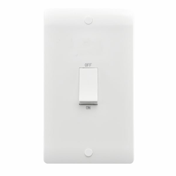 Verve White 50A DP VERT Rkr WH