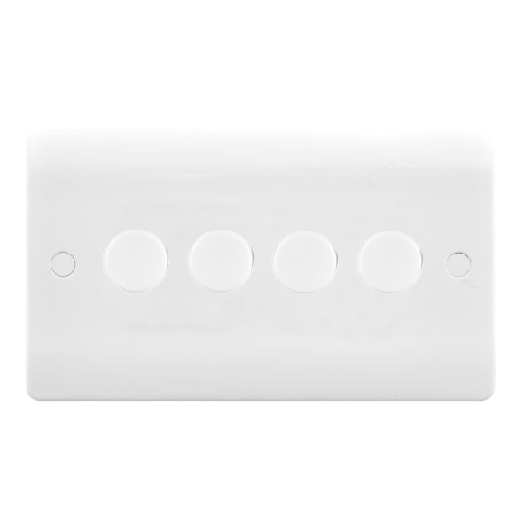 Verve White 4g LEDITB100 2 way Dimmer WH