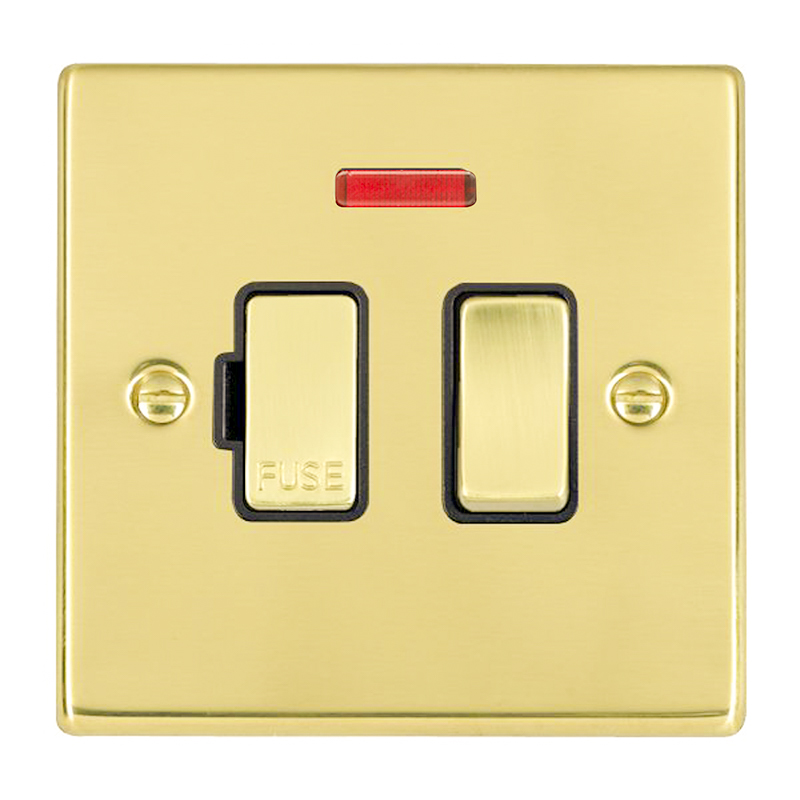 Hart SB 13A DP Fused Spur+N SB/BL