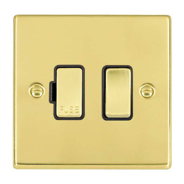Hart SB 1g 13A DP Fused Spur SB/BL