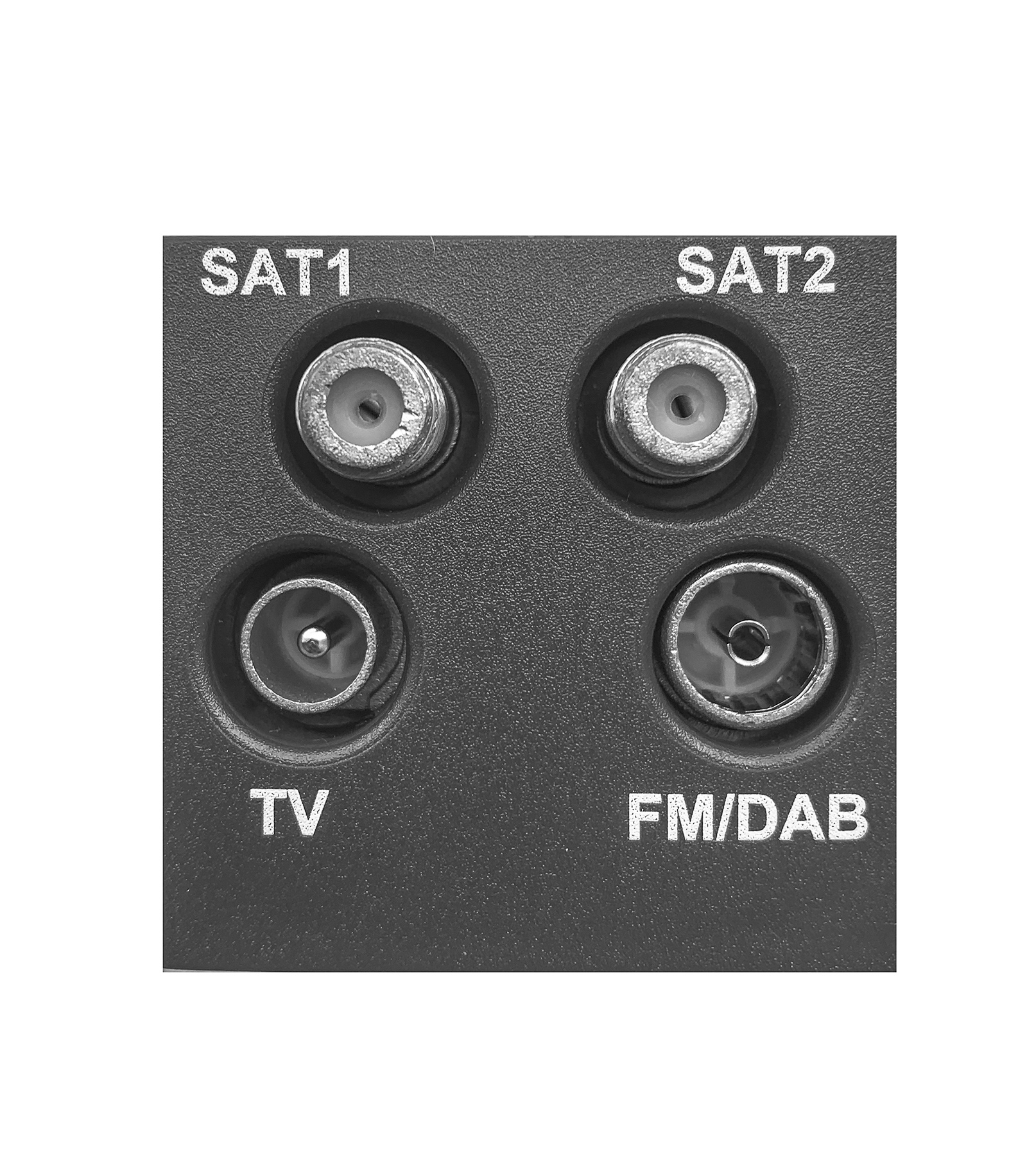 E/Fix Non-Isolated TV+FM+2XSAT 50×50 QG